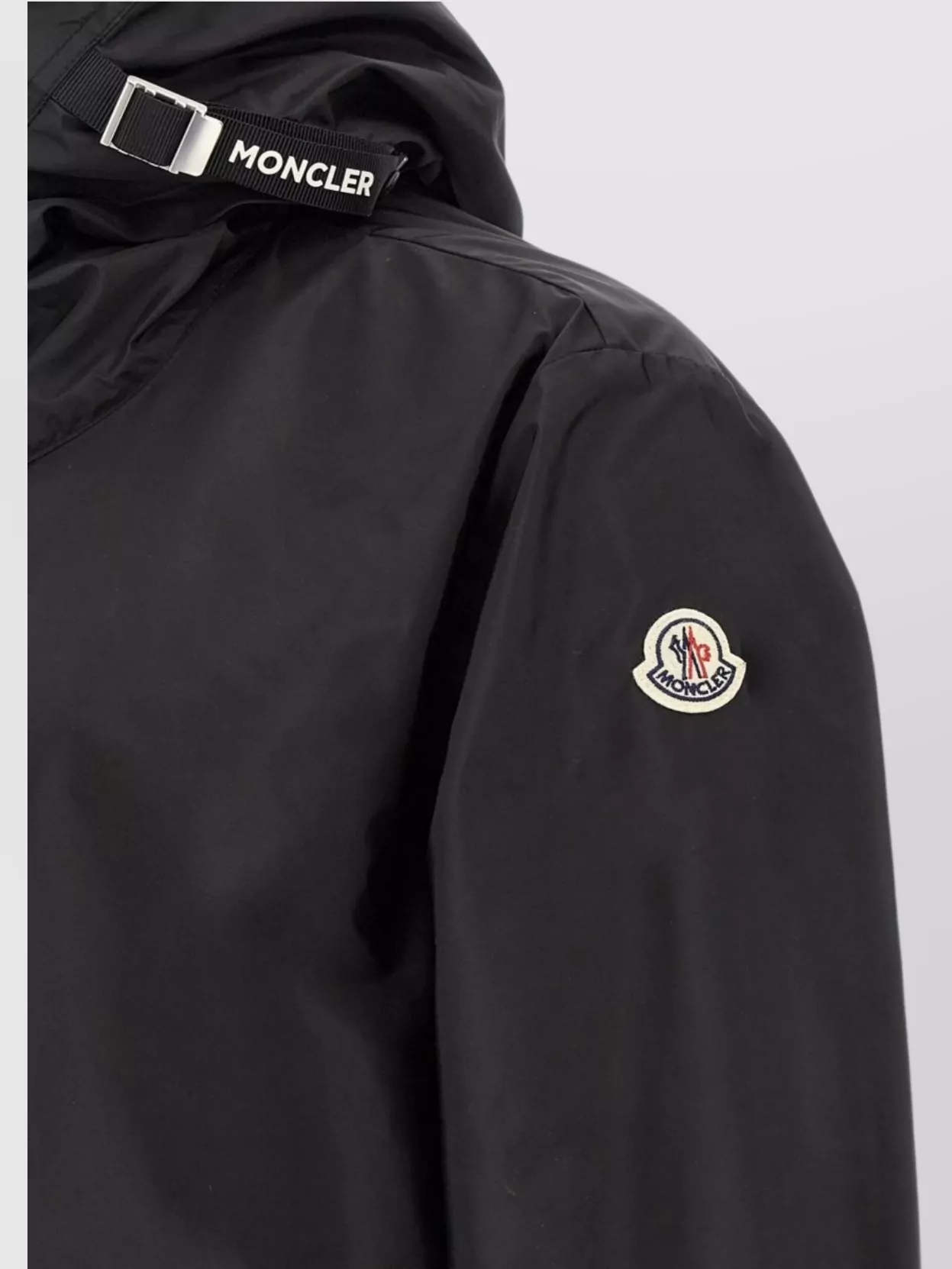 Moncler 'Storm' Raincoat Hood Adjustable