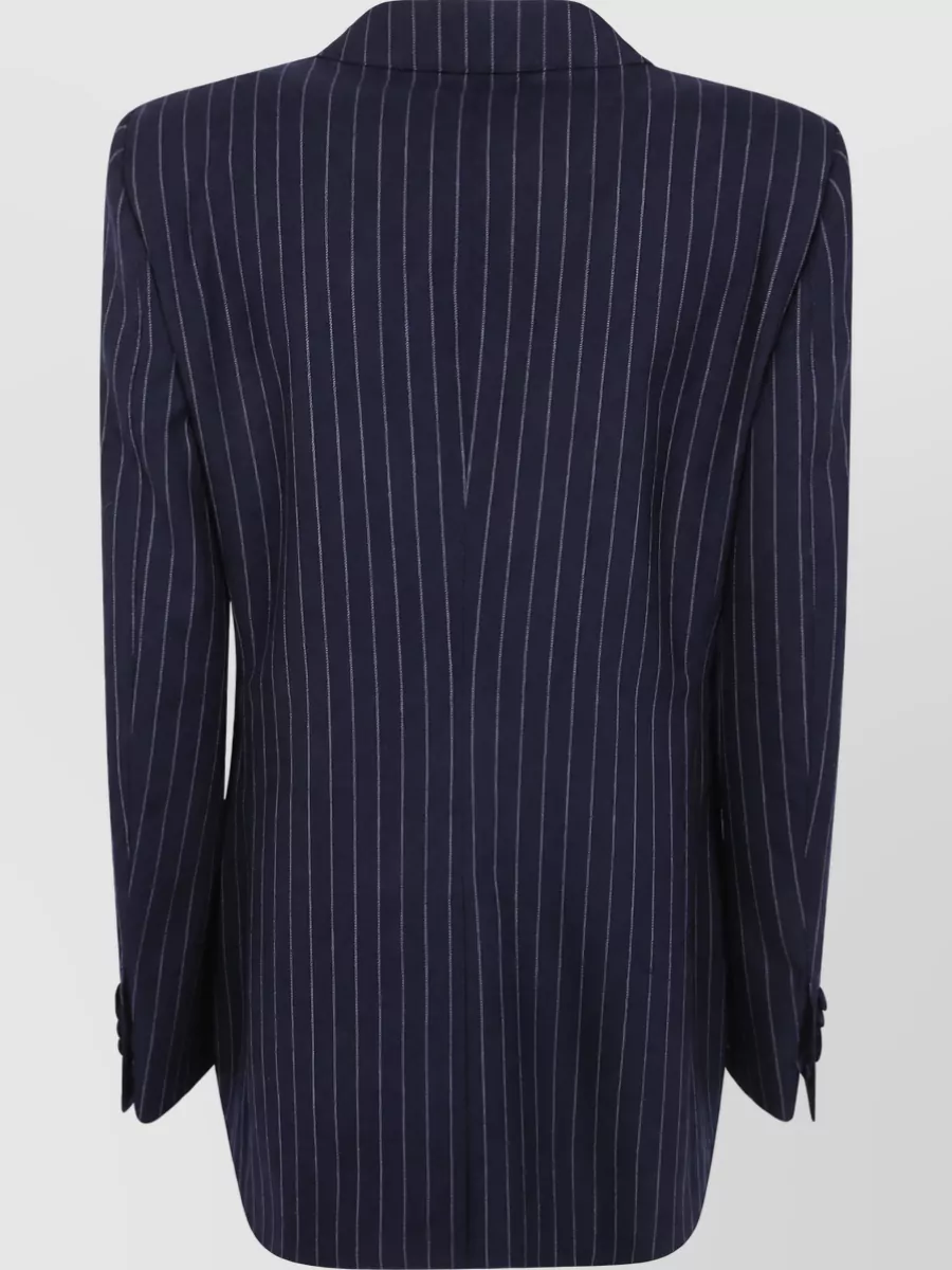 Tom Ford Chalkstripe Wool Single-Breasted Jacket