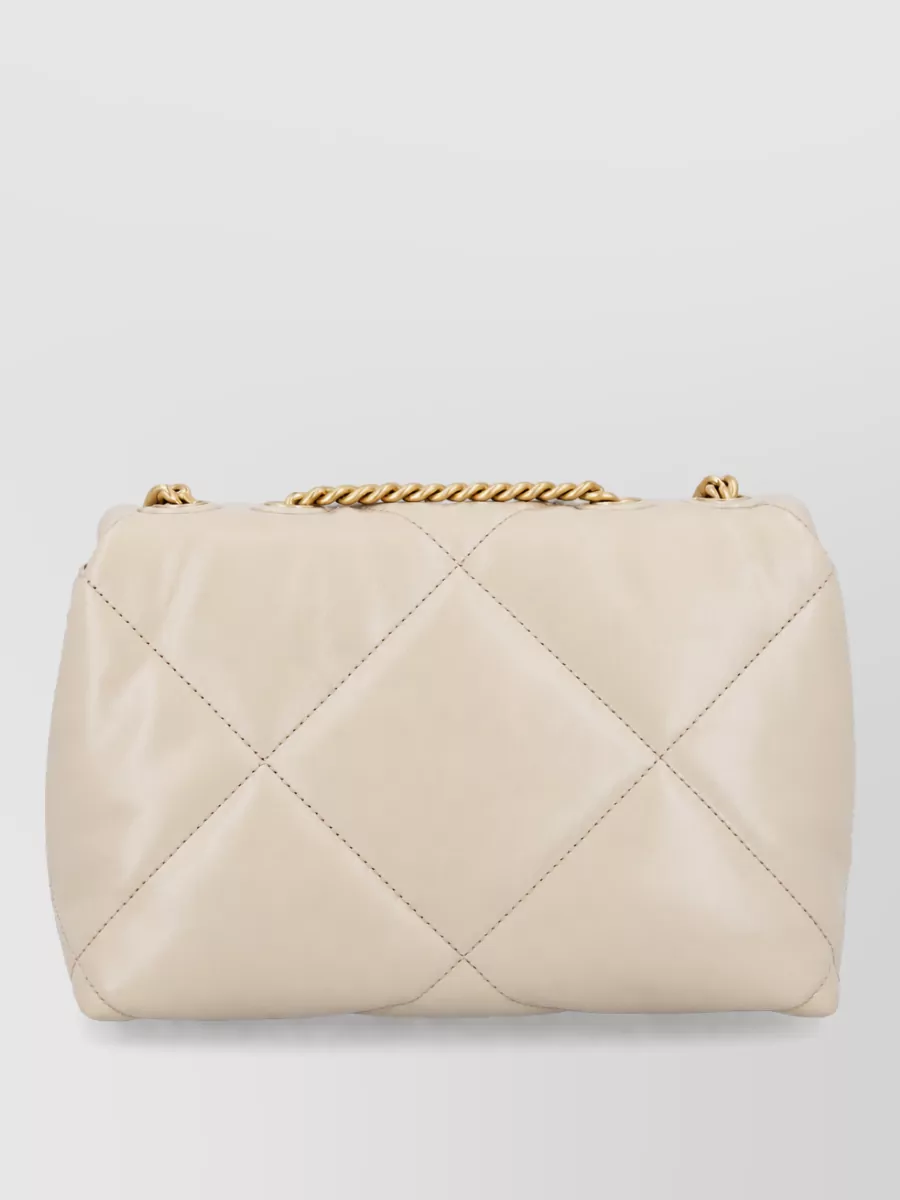 Tory Burch Kira Small Quilted Leather Chain Clutch