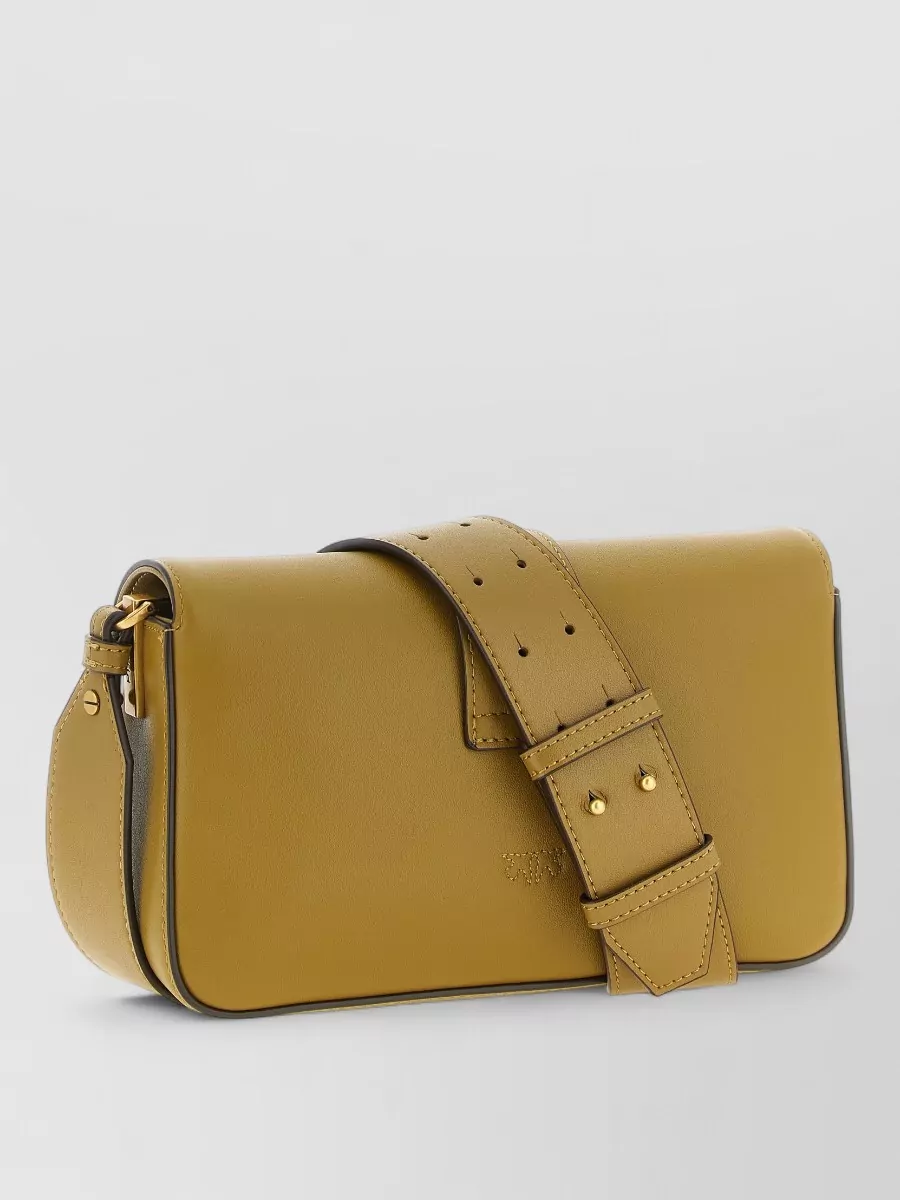 Pinko Love Bag Mini Leather Shoulder Bag
