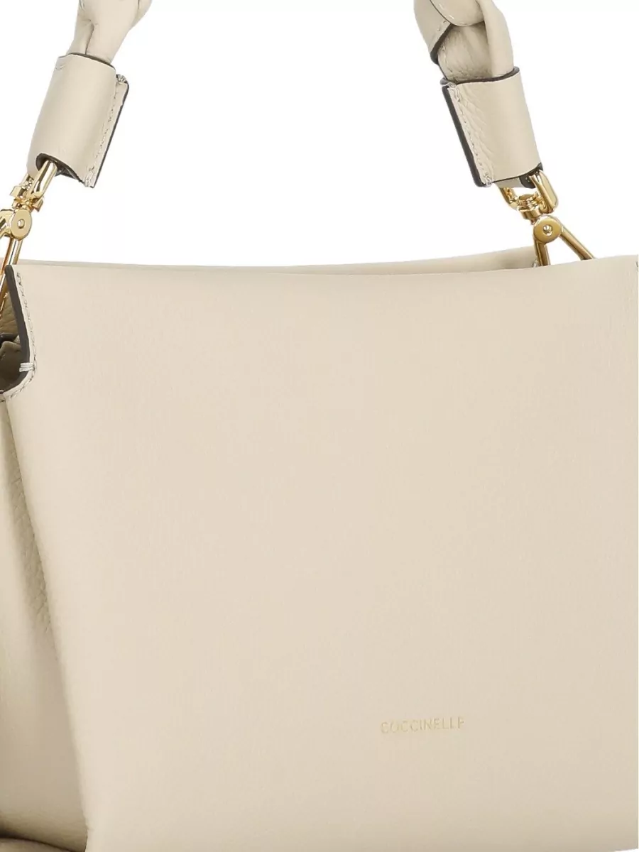 Coccinelle Pebbled Leather Shoulder Bag