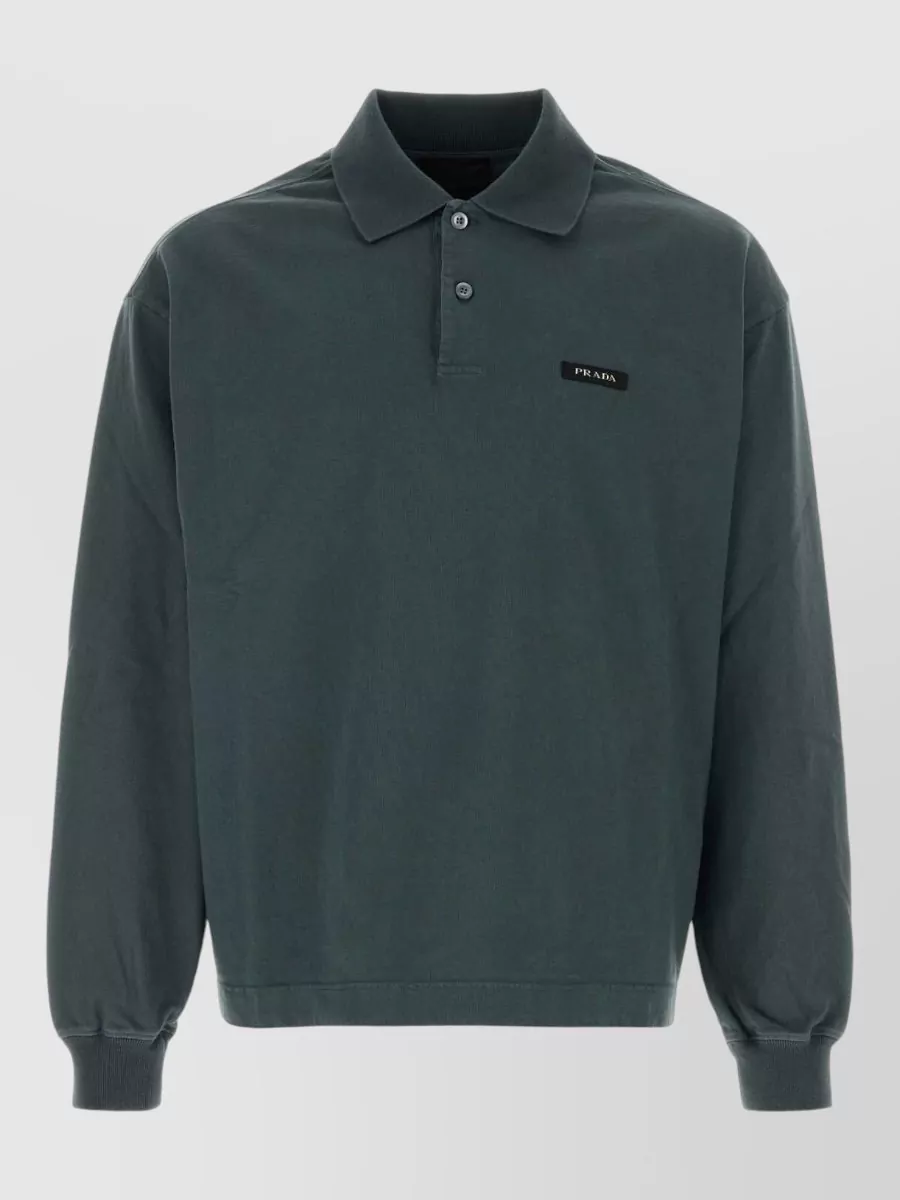 Prada cotton polo shirt