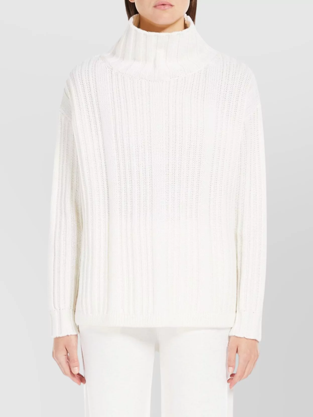 Max Mara Wool And Cashmere Turtleneck Sweater