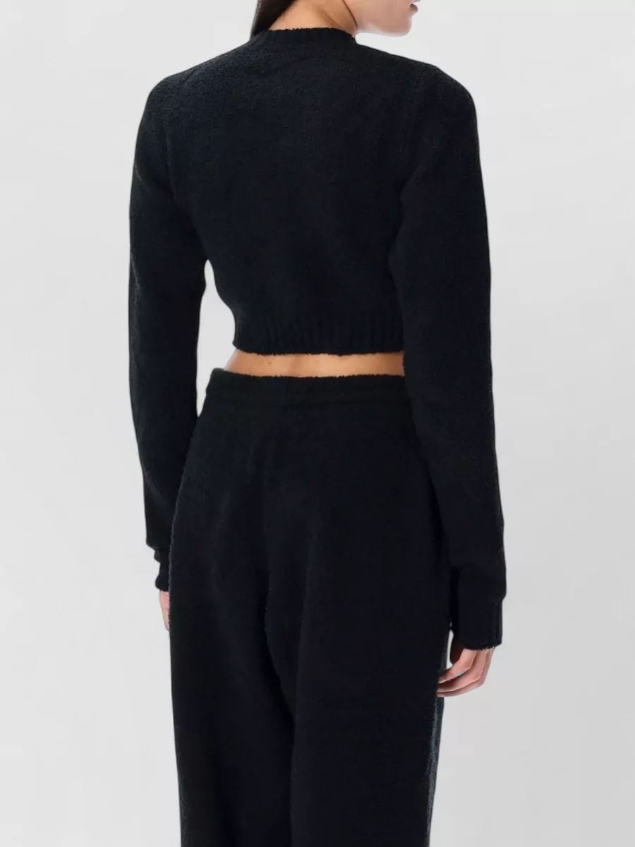 Nike Bouclé Knit Crewneck Top