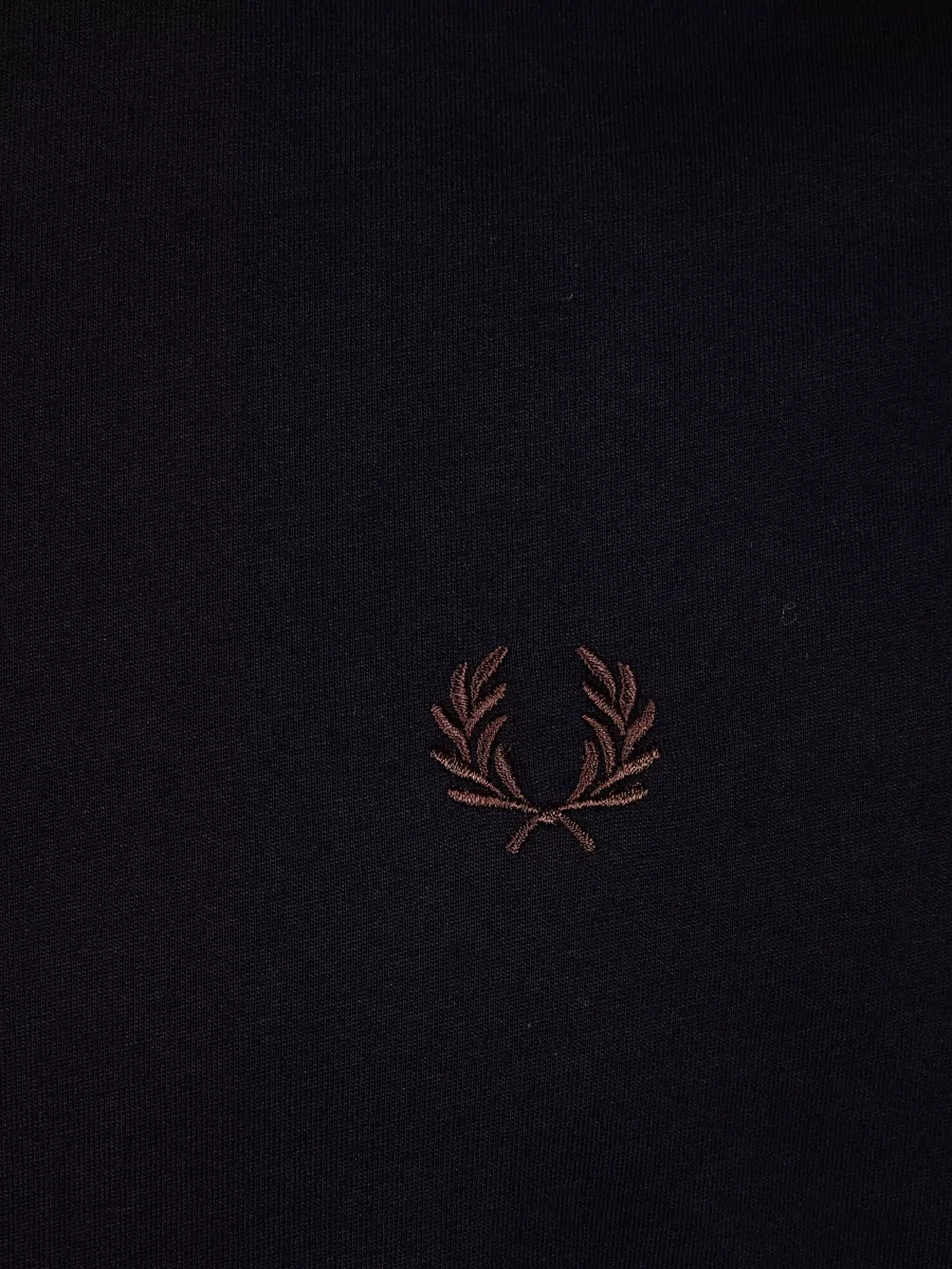 Fred Perry Ribbed Collar Short Sleeve T-Shirt