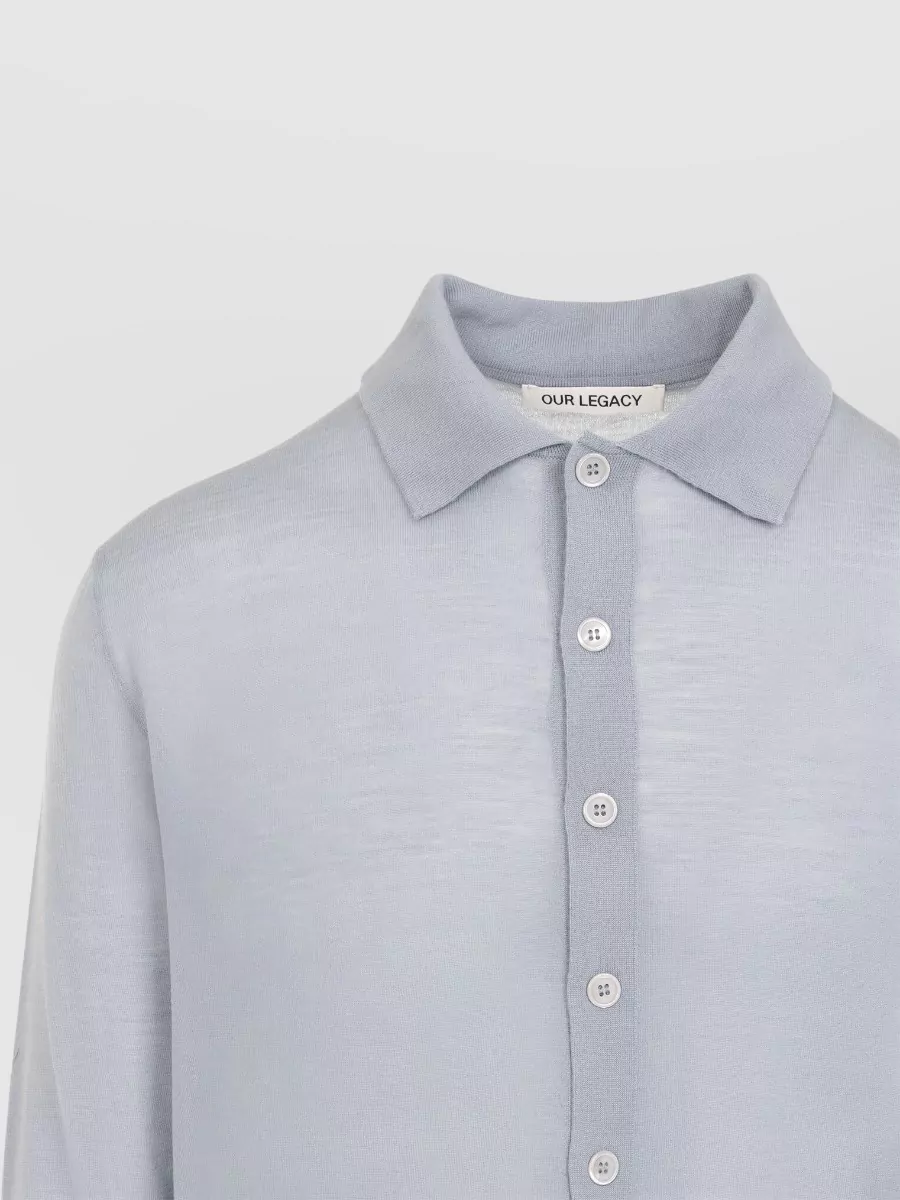 Our Legacy Merino Wool Relaxed-Fit Cardigan