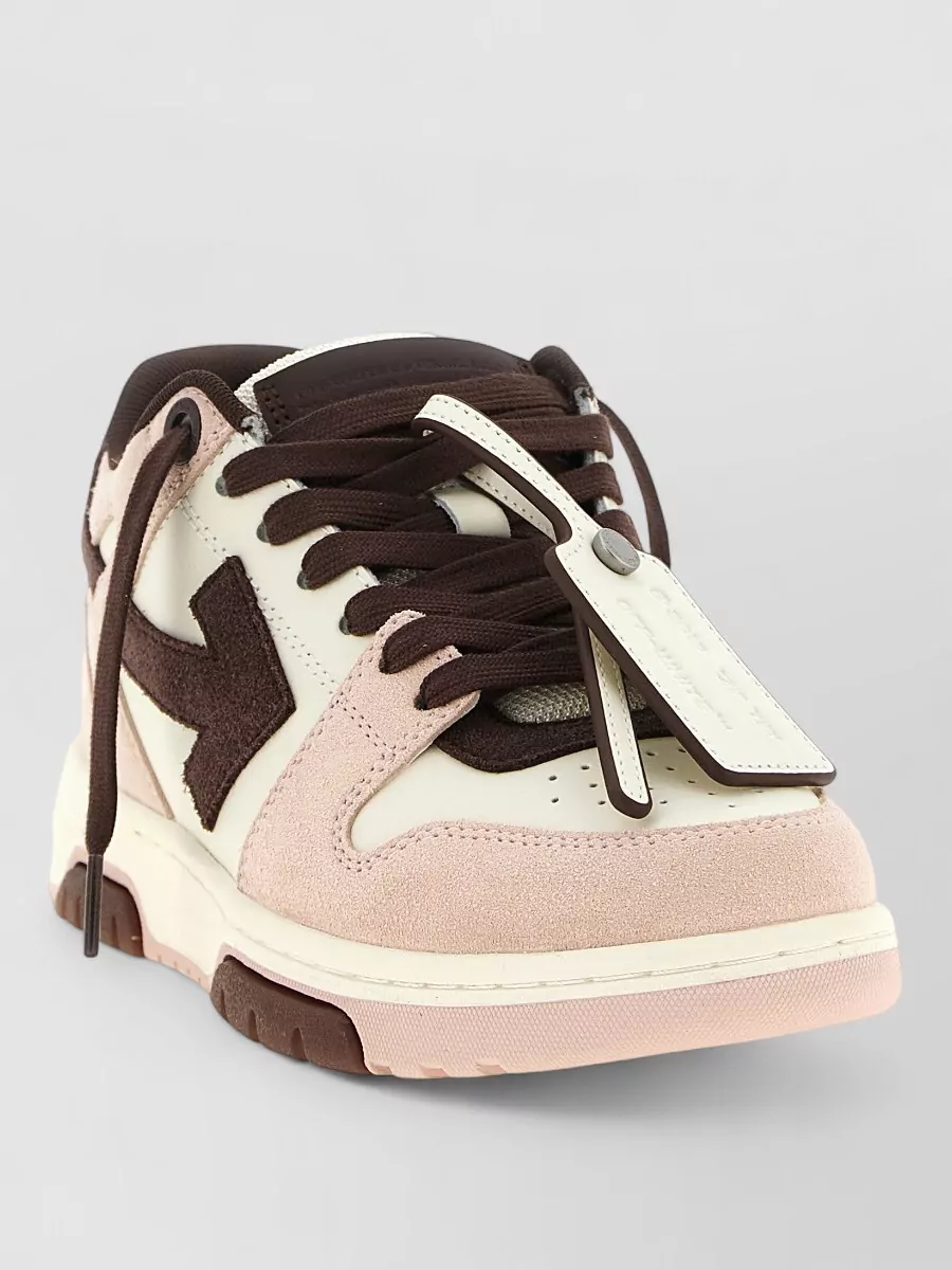Off-White leather out of office low-top sneakers