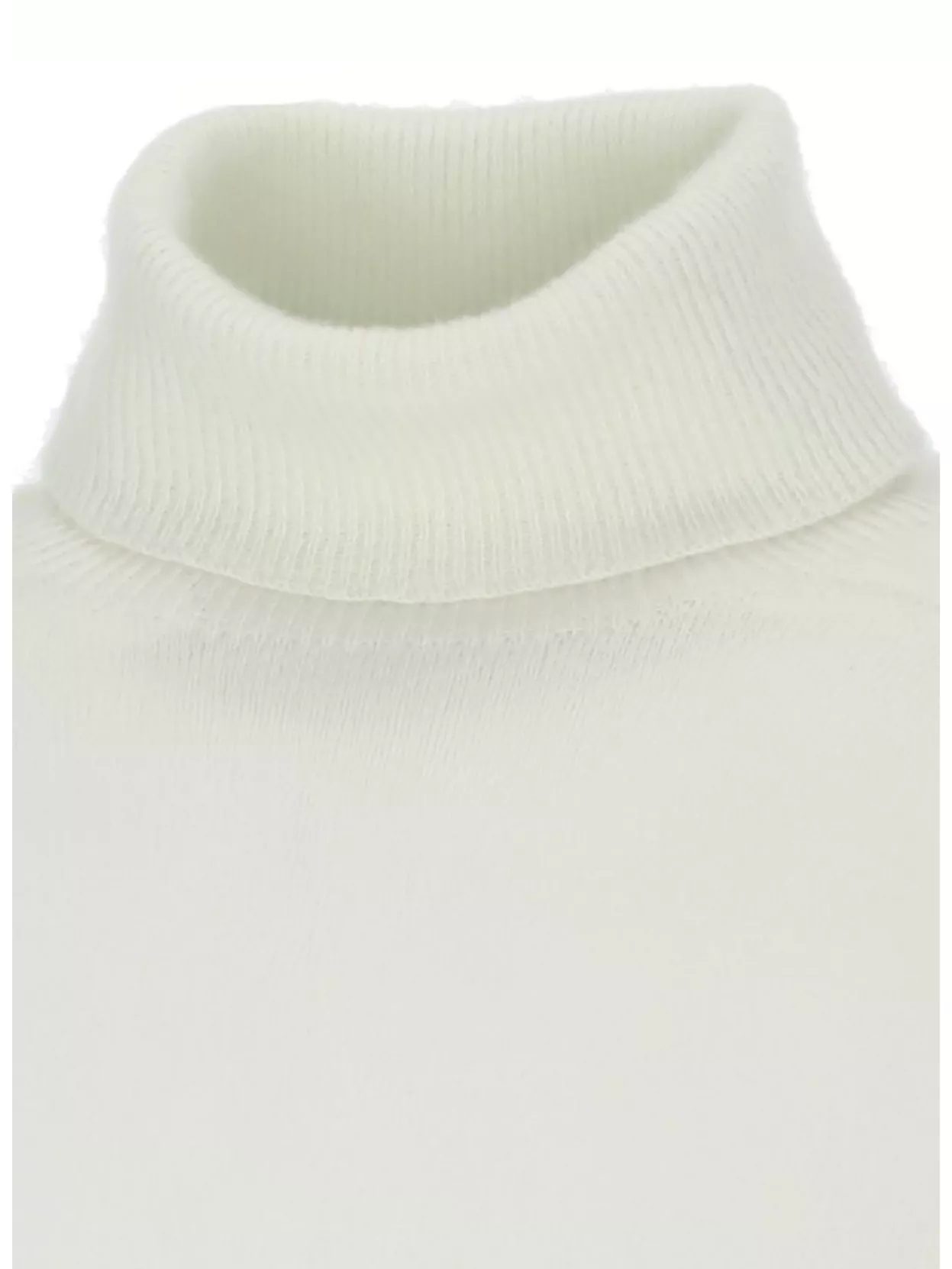 Vanise' Cashmere Sweater With Turtleneck And Ribbed Cuffs