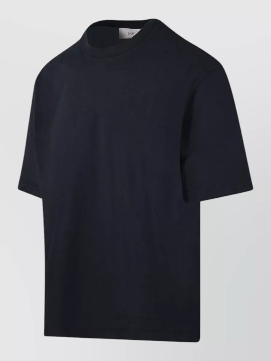 Golden Goose Logo Patch Crew Neck Short Sleeve T-Shirt