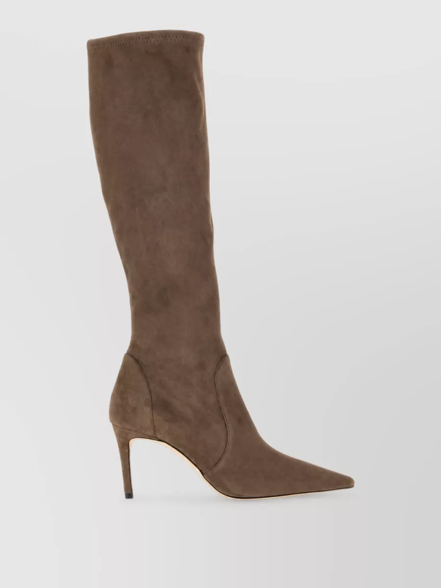 Stuart Weitzman suede leather boots