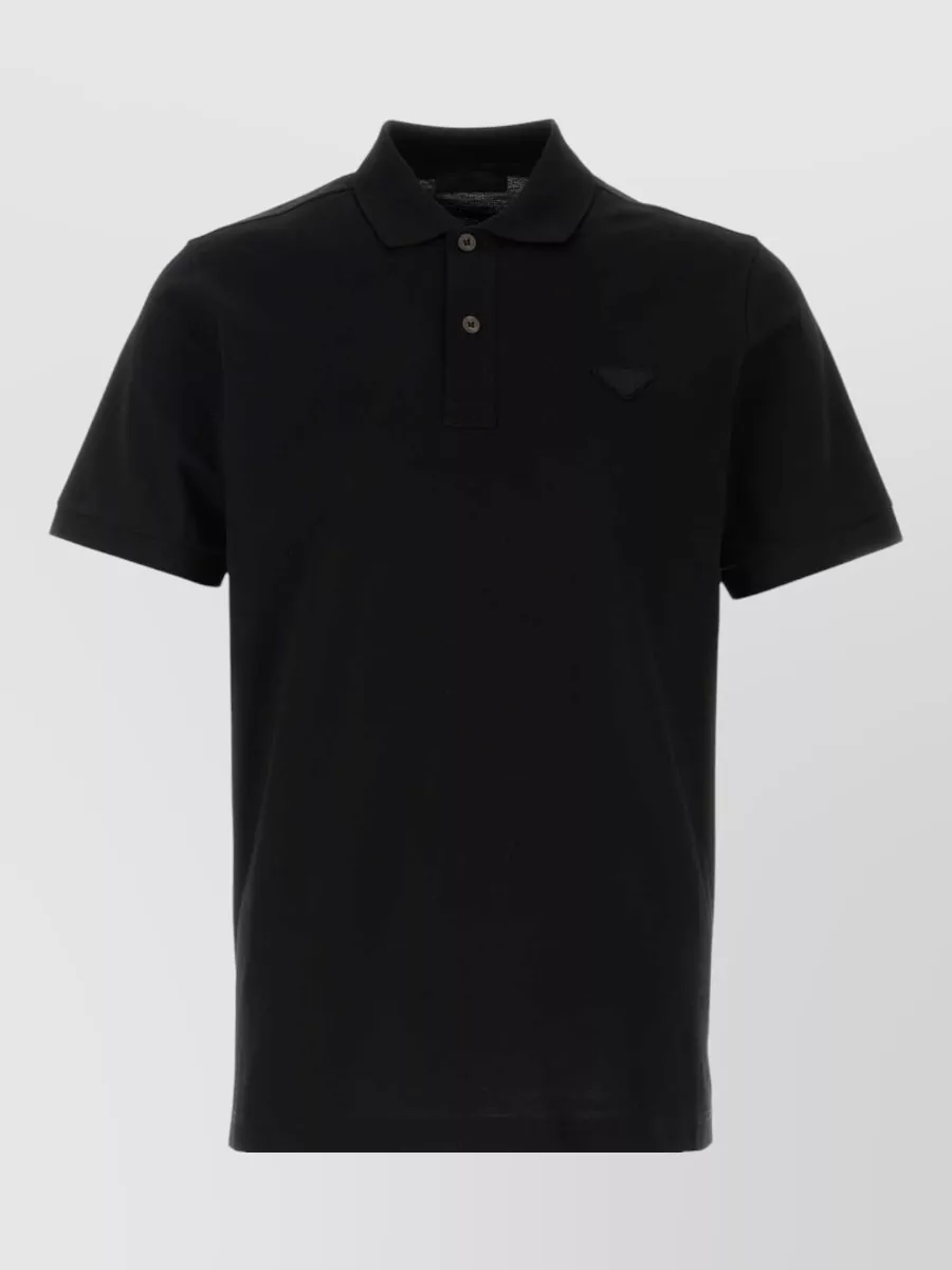 Prada Piqué Polo Shirt