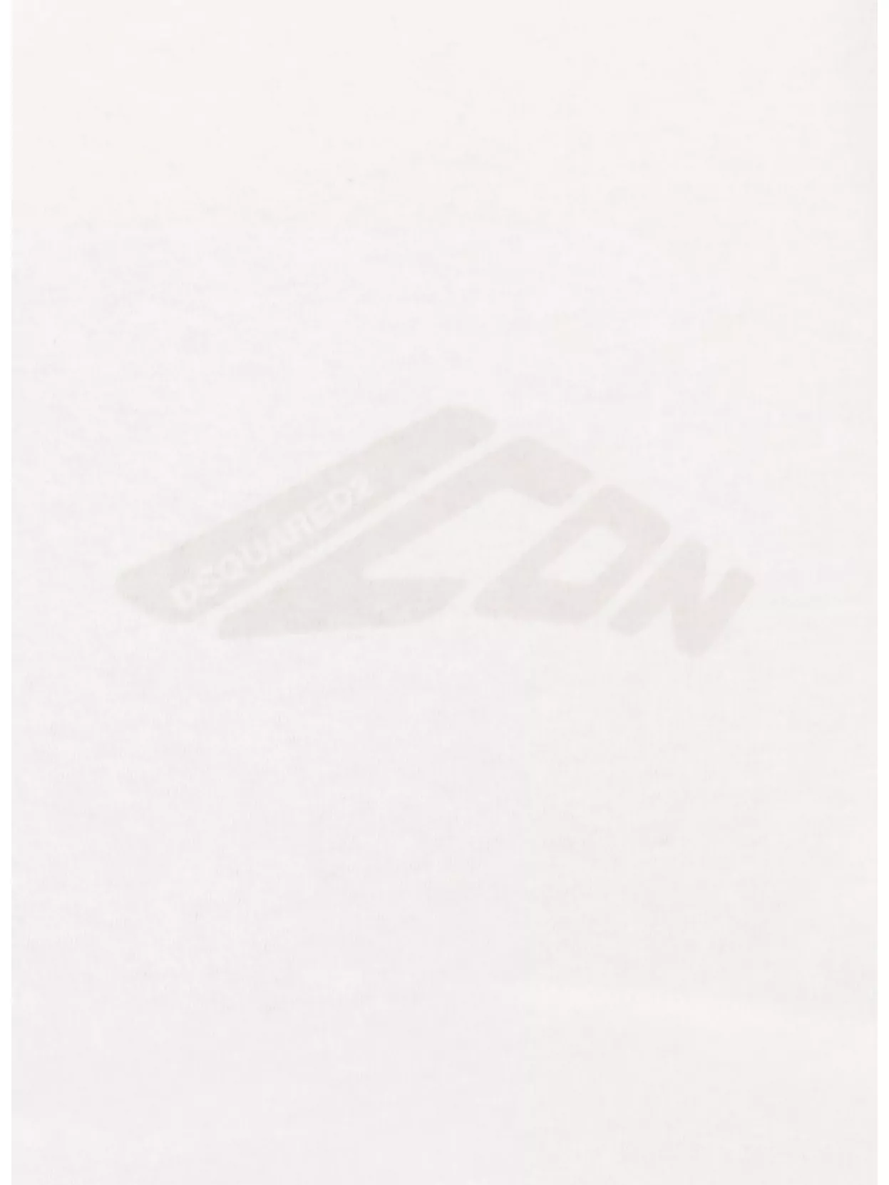 Dsquared2 Crew Neck Short Sleeves Straight Hem