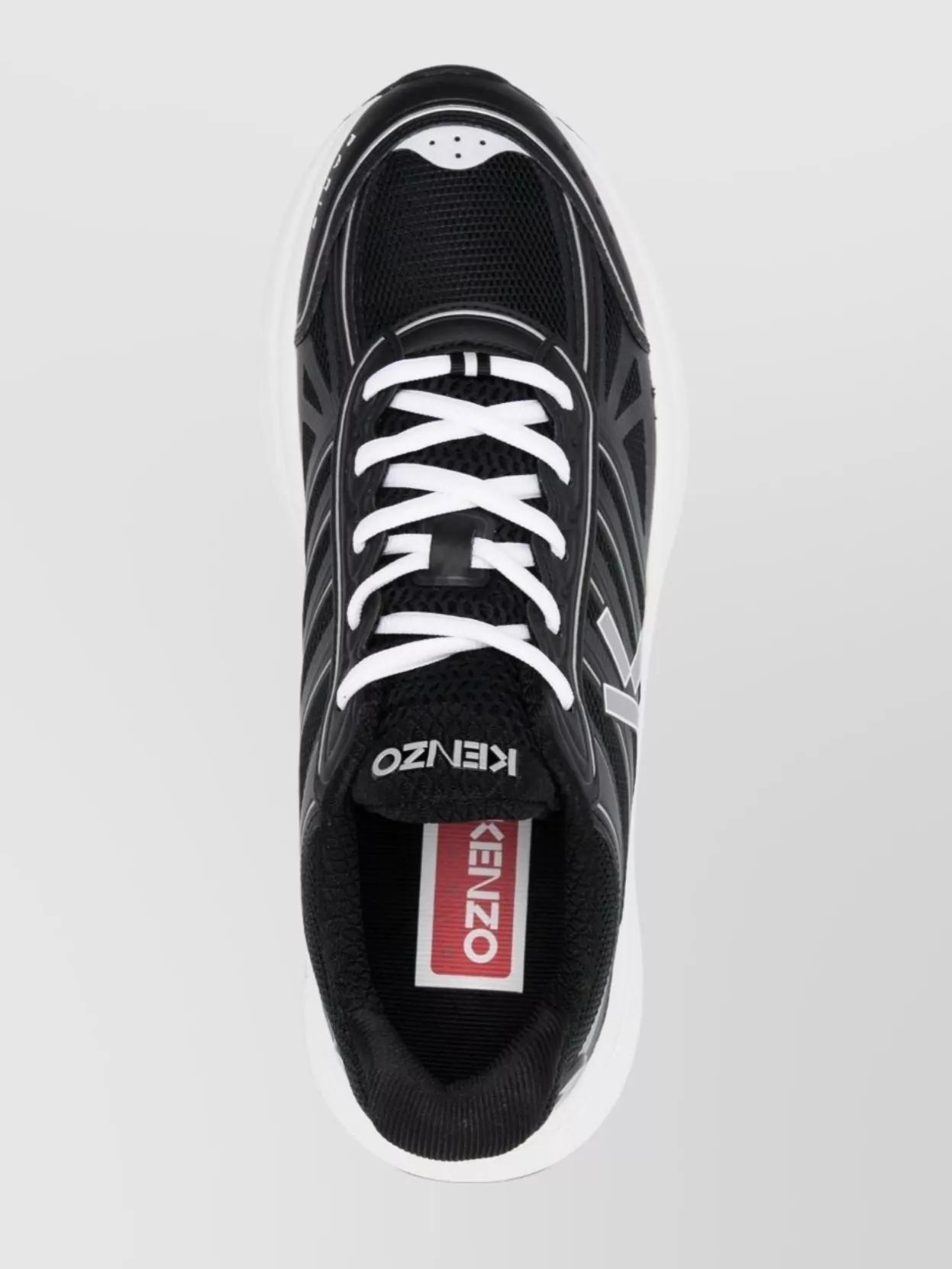 Kenzo Low Top Sneakers With Chunky Rubber Sole