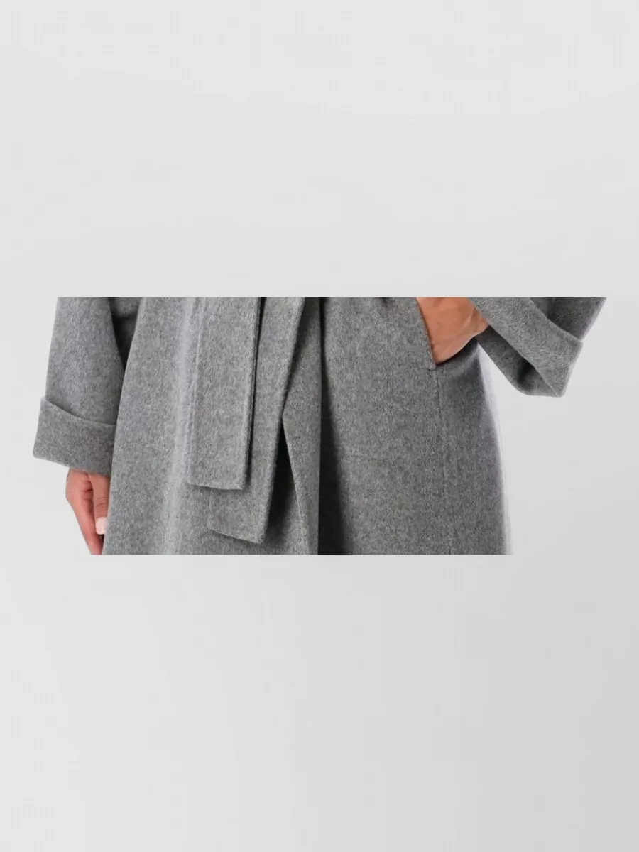 By Malene Birger Wool Single-Breasted Coat
