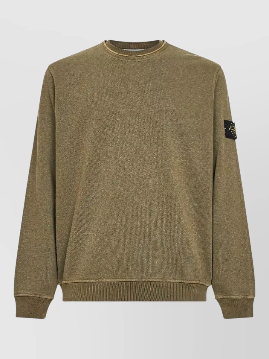 Stone Island cotton relaxed-fit crewneck sweatshirt