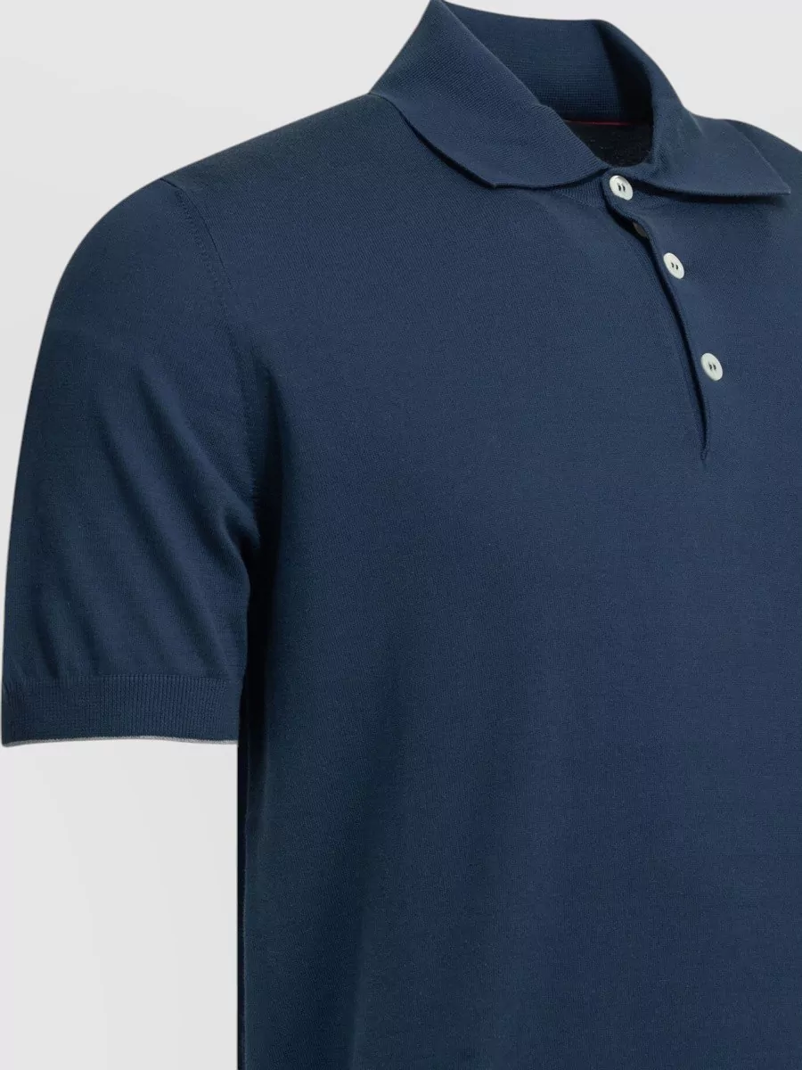 Brunello Cucinelli Cotton Polo Shirt