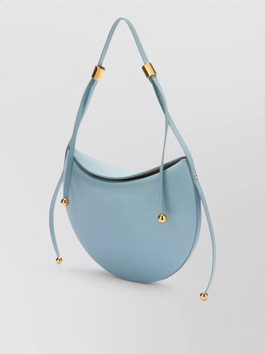 Furla Moonstone M Leather Shoulder Bag