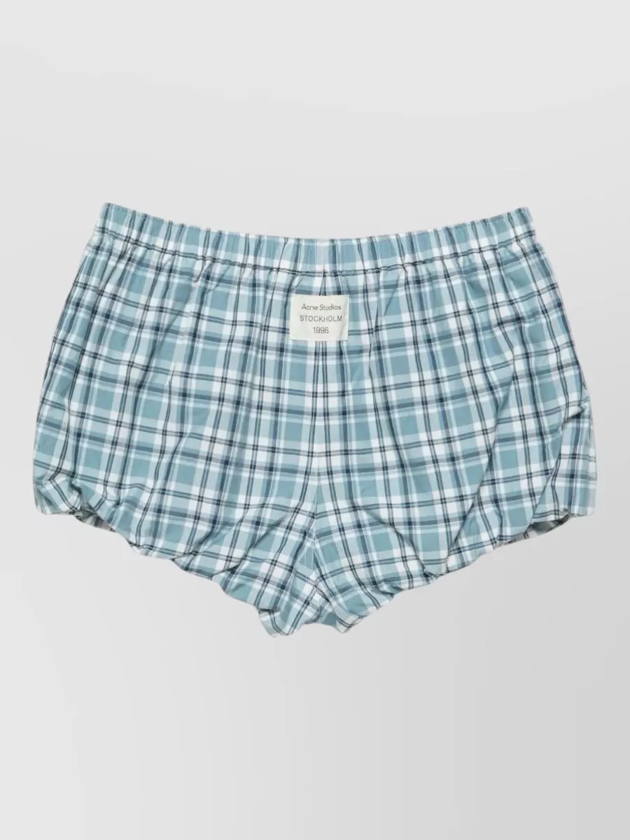Acne Studios Organic Cotton Pyjama Shorts