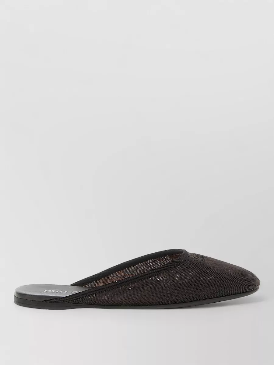 Miu Miu Mesh Slippers