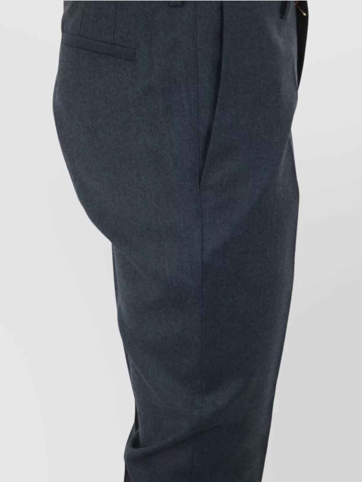 Paul Smith Men's Trousers Featuring Cuffed Hem