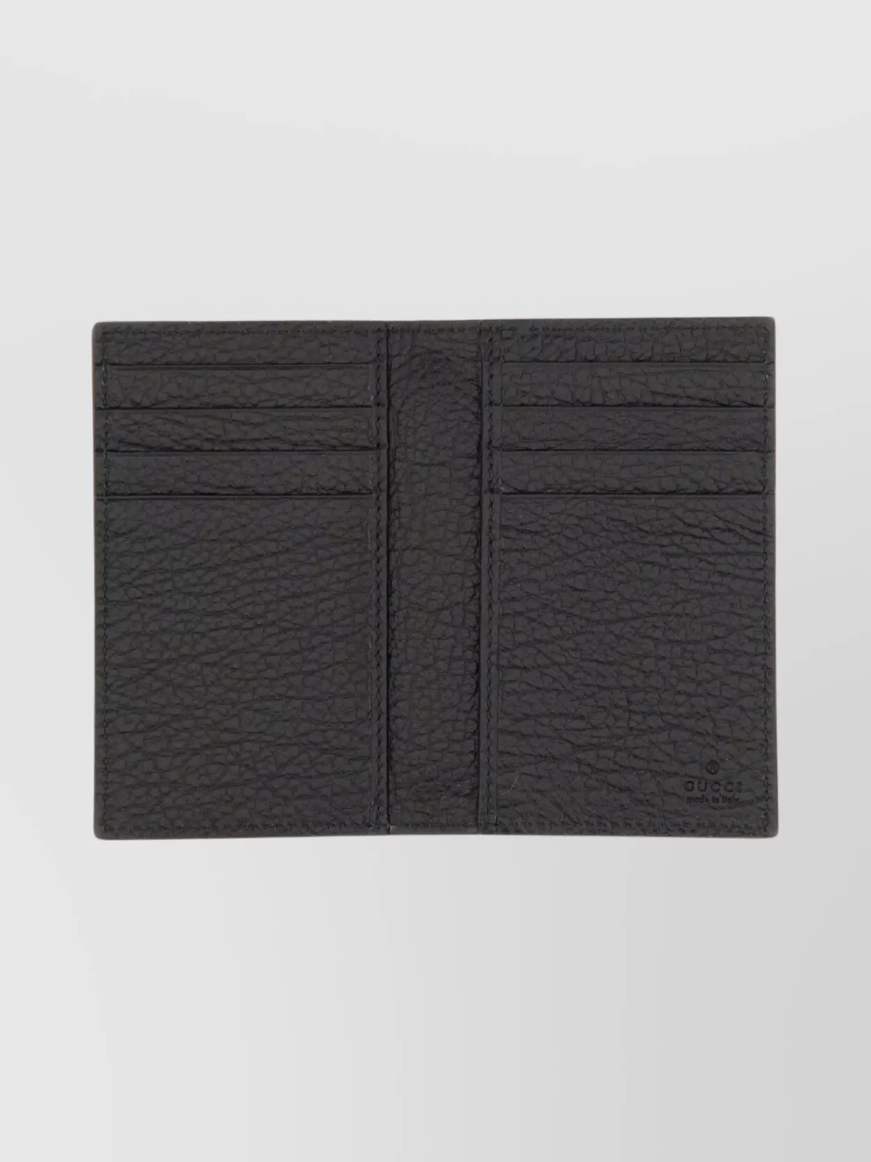 Gucci Textured Logo Wallet And Cardholder