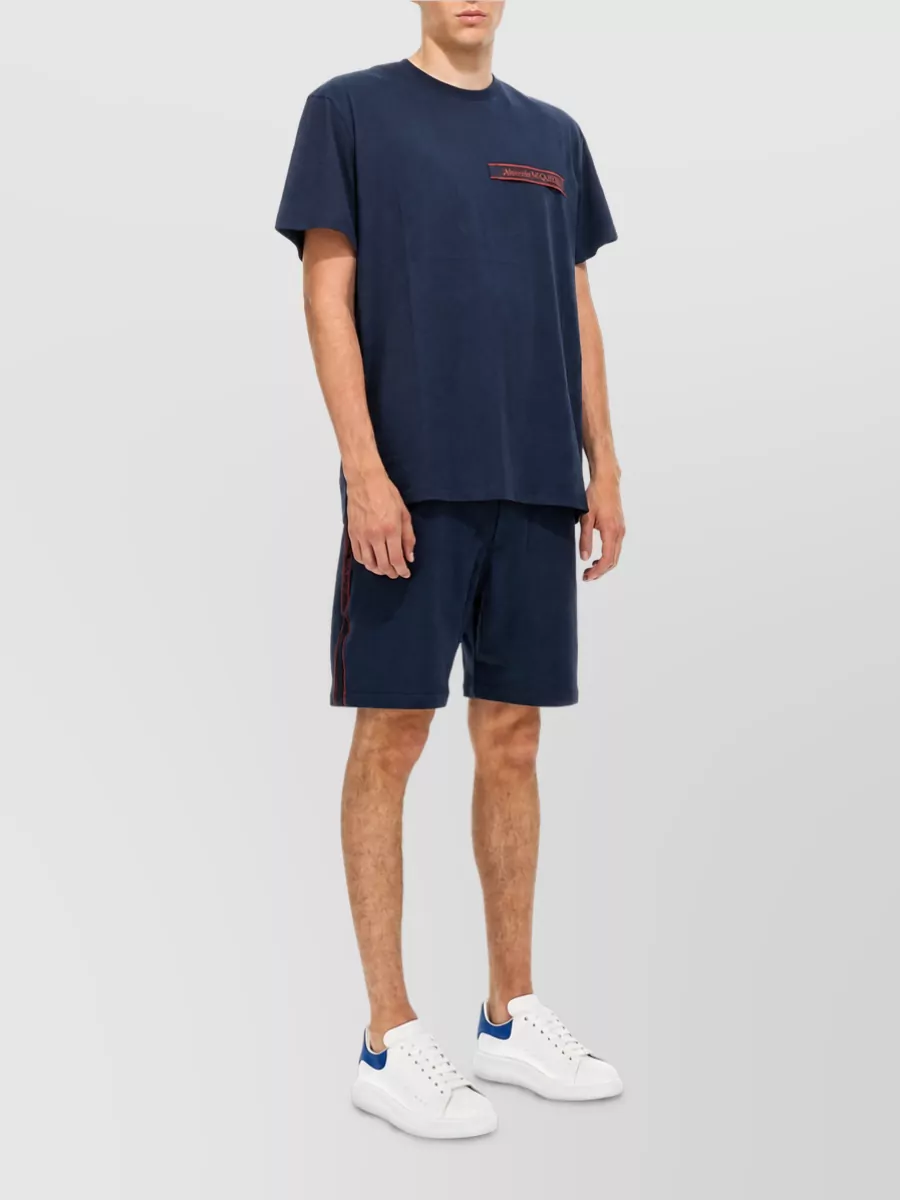 Alexander Mcqueen Cotton Chino Shorts
