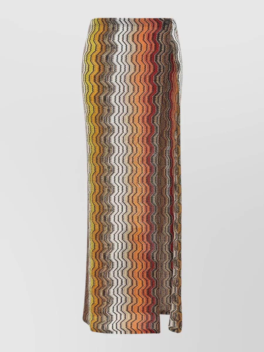 Missoni Greek Zigzag Pattern Skirt