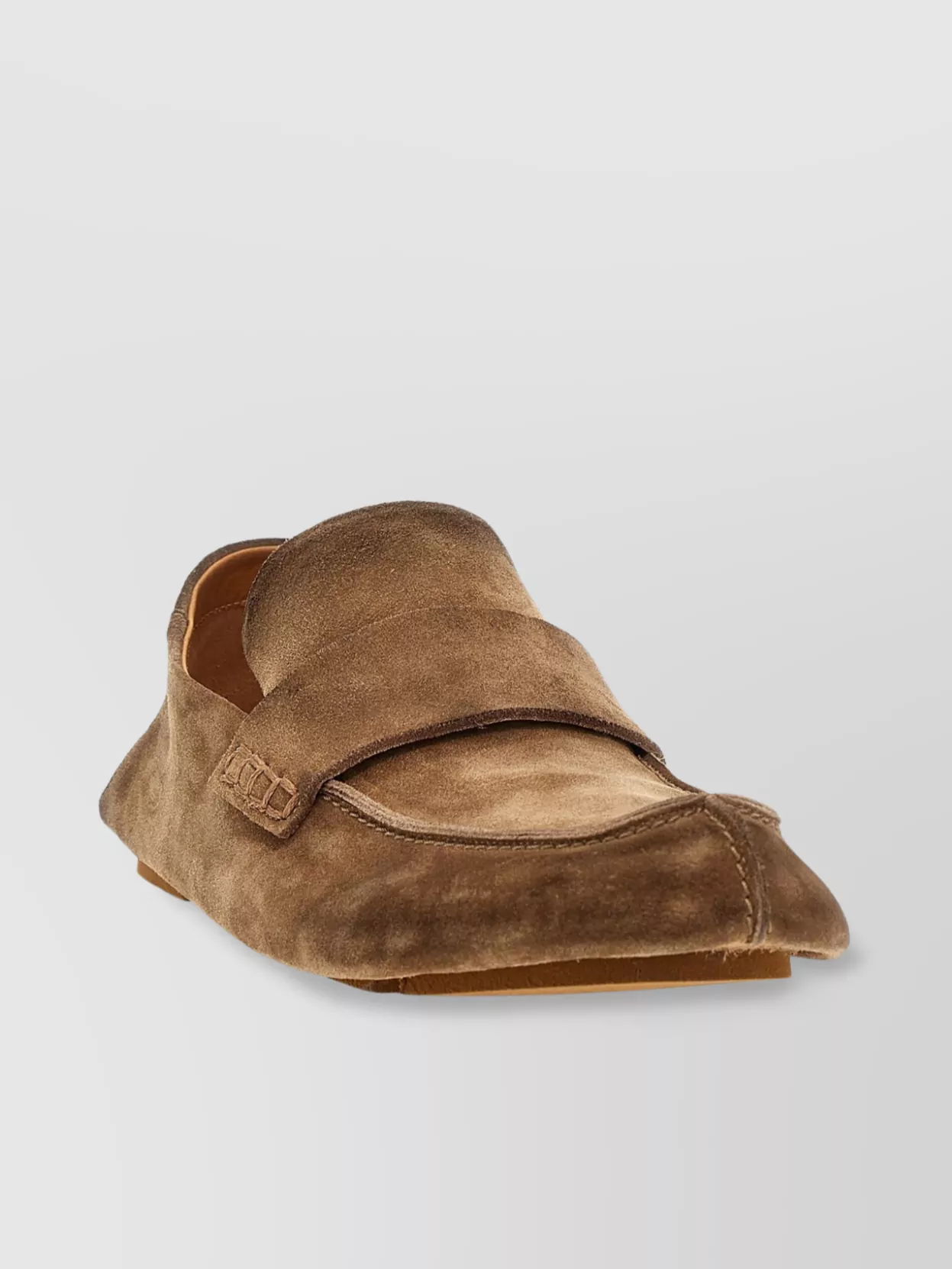 Marsèll Slip-on Suede Loafers In Brown
