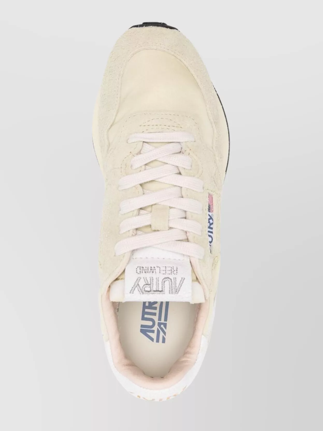 Autry Low Top Suede Panel Sneakers