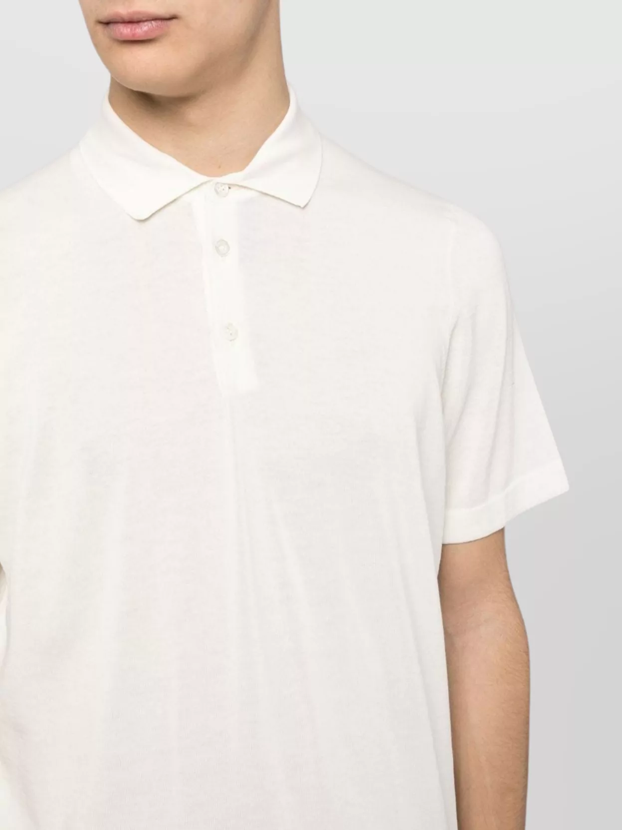 Drumohr Polo Shirt Buttoned Short Sleeves