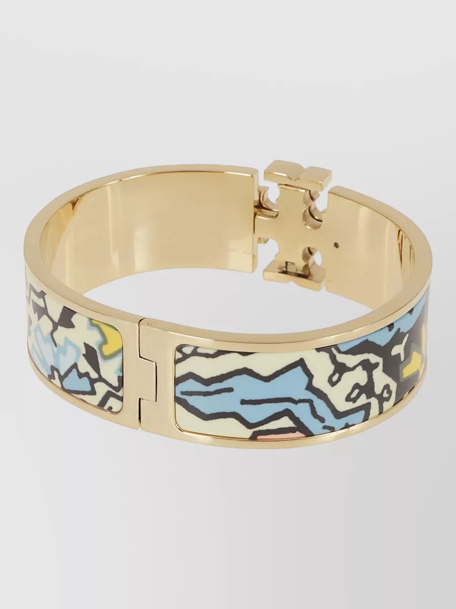 Tory Burch enamel wide bracelet