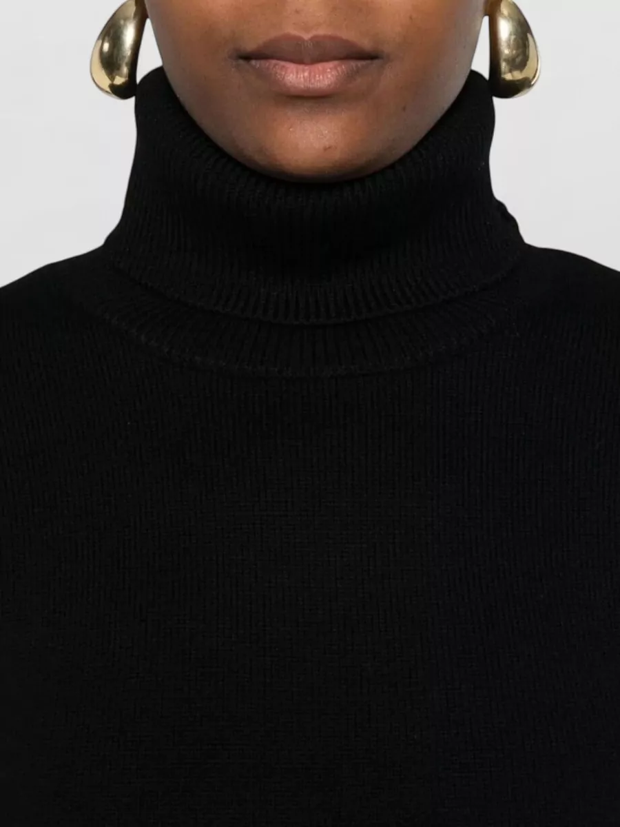 Totême Wool Highneck Double Knit Sweatshirt
