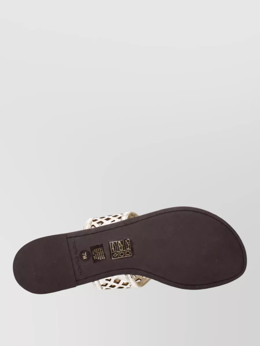 Tory Burch Leather Thong Sandals