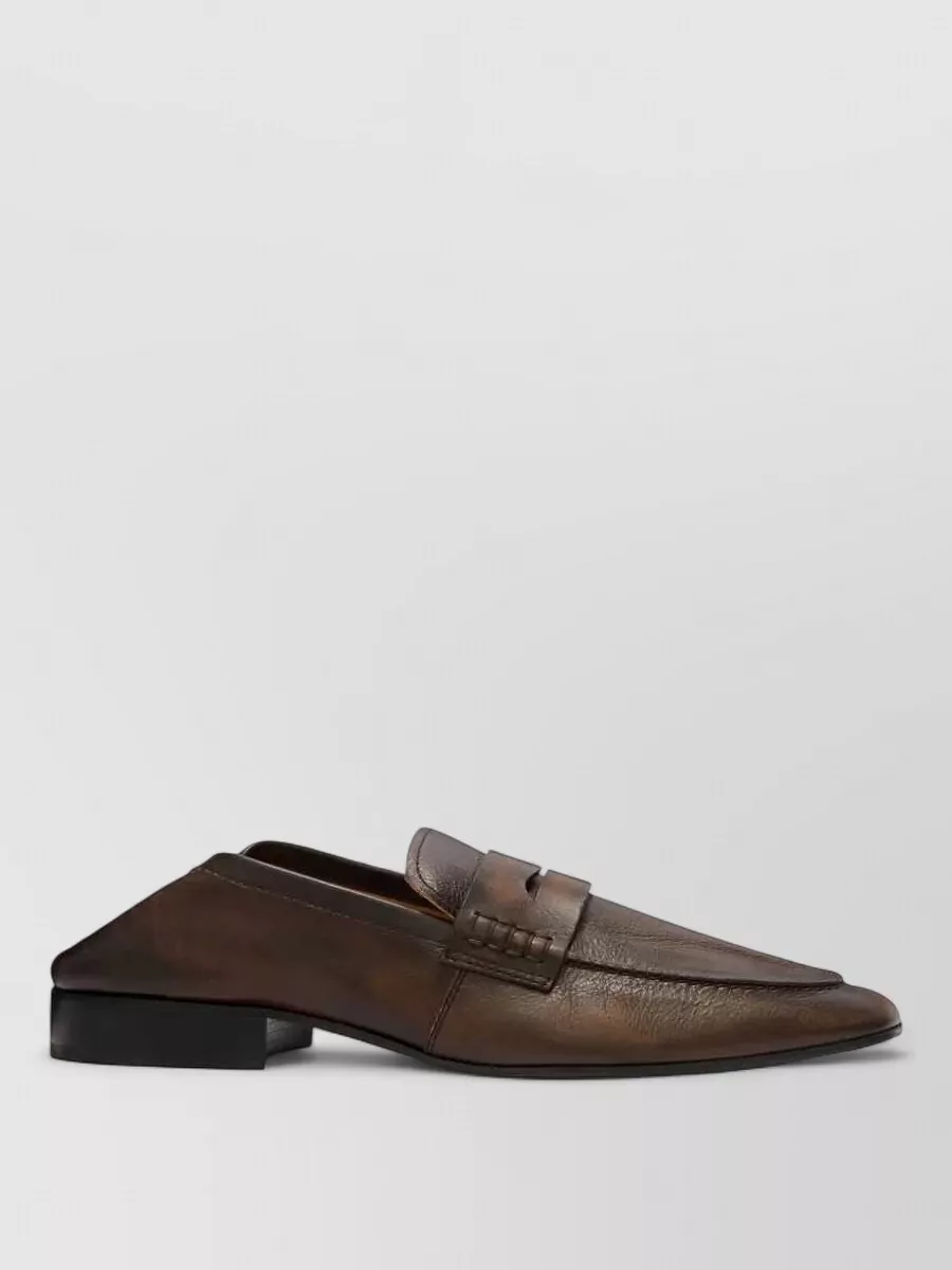 Dries Van Noten Leather Loafers