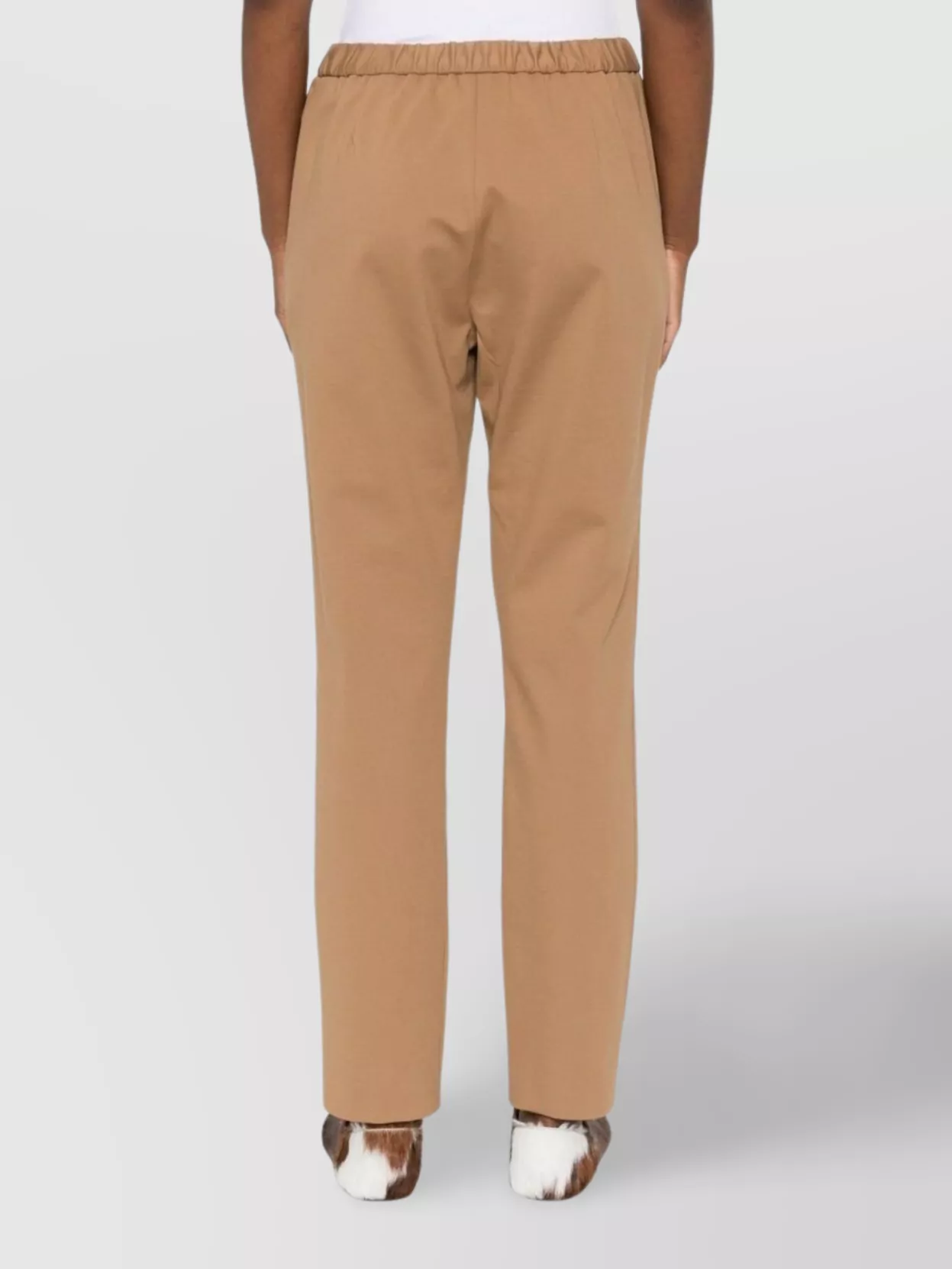 Fabiana Filippi Trousers Slim Drawstring Waistband