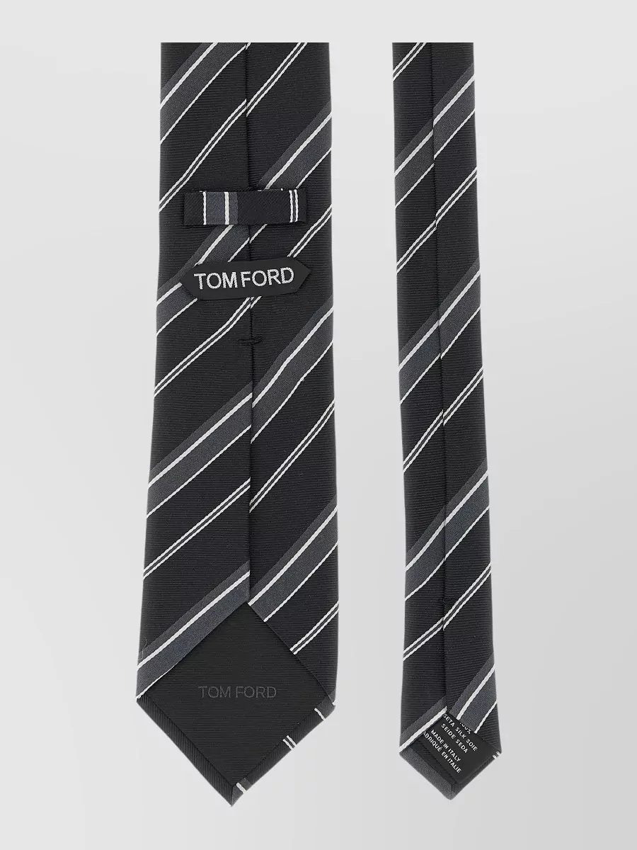 Tom Ford silk diagonal striped tie