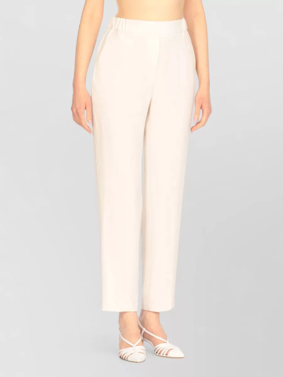 Antonelli Firenze Silk Straight Trousers