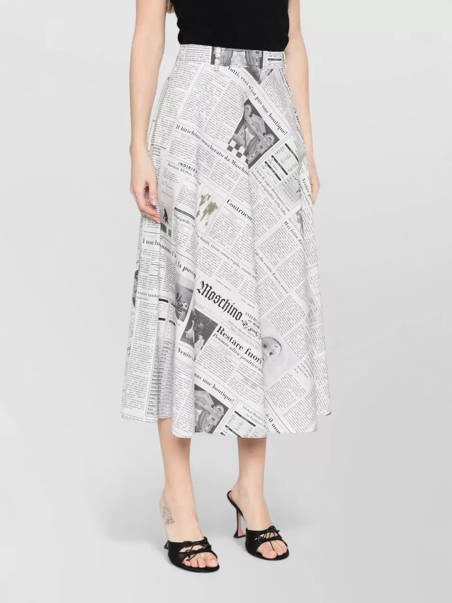 Moschino A-Line Skirt