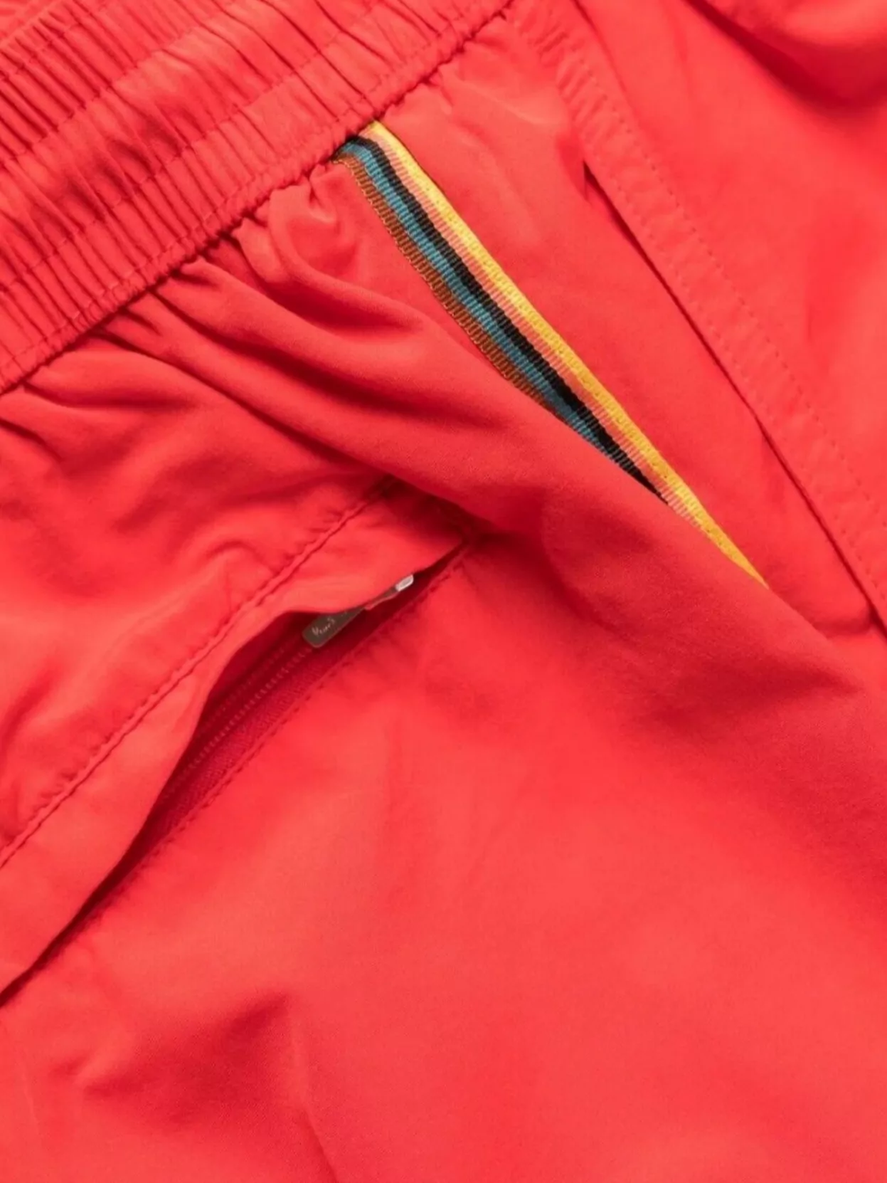 Paul Smith Men's Striped Swim Shorts With Functional Pockets
