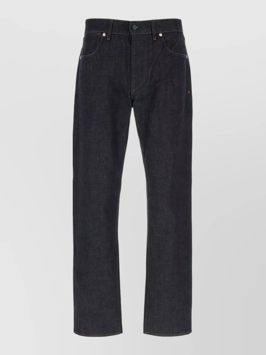 Stone Island denim straight-leg jeans