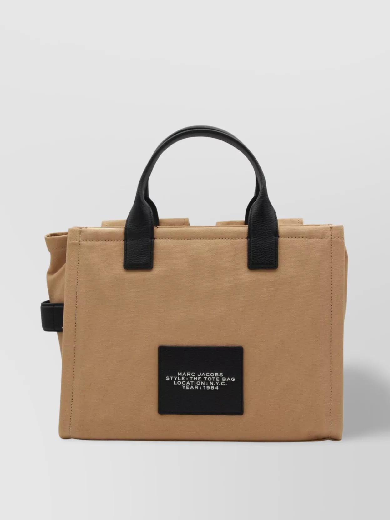 Marc Jacobs The Cargo Canvas Large Tote Bag In Camel
