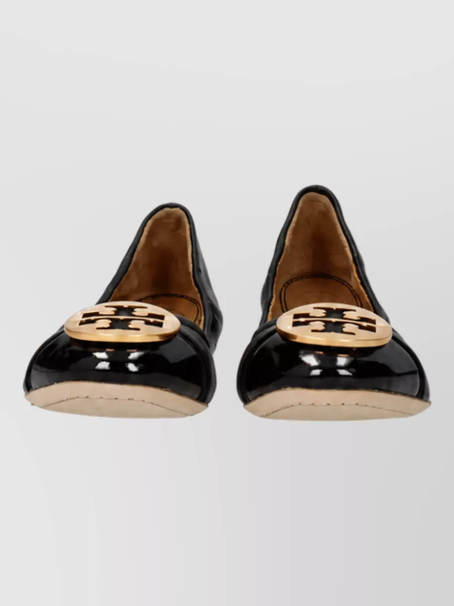 Tory Burch Leather Ballerina Flats