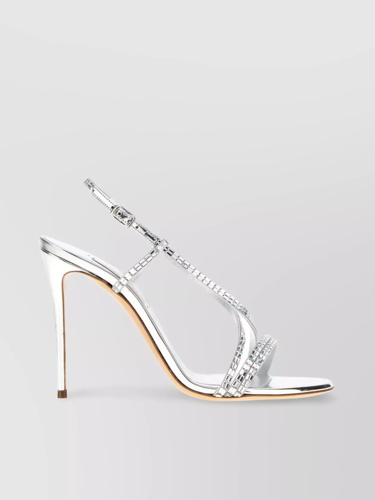 Casadei Embellished Fabric Starsway Sandals In Silver