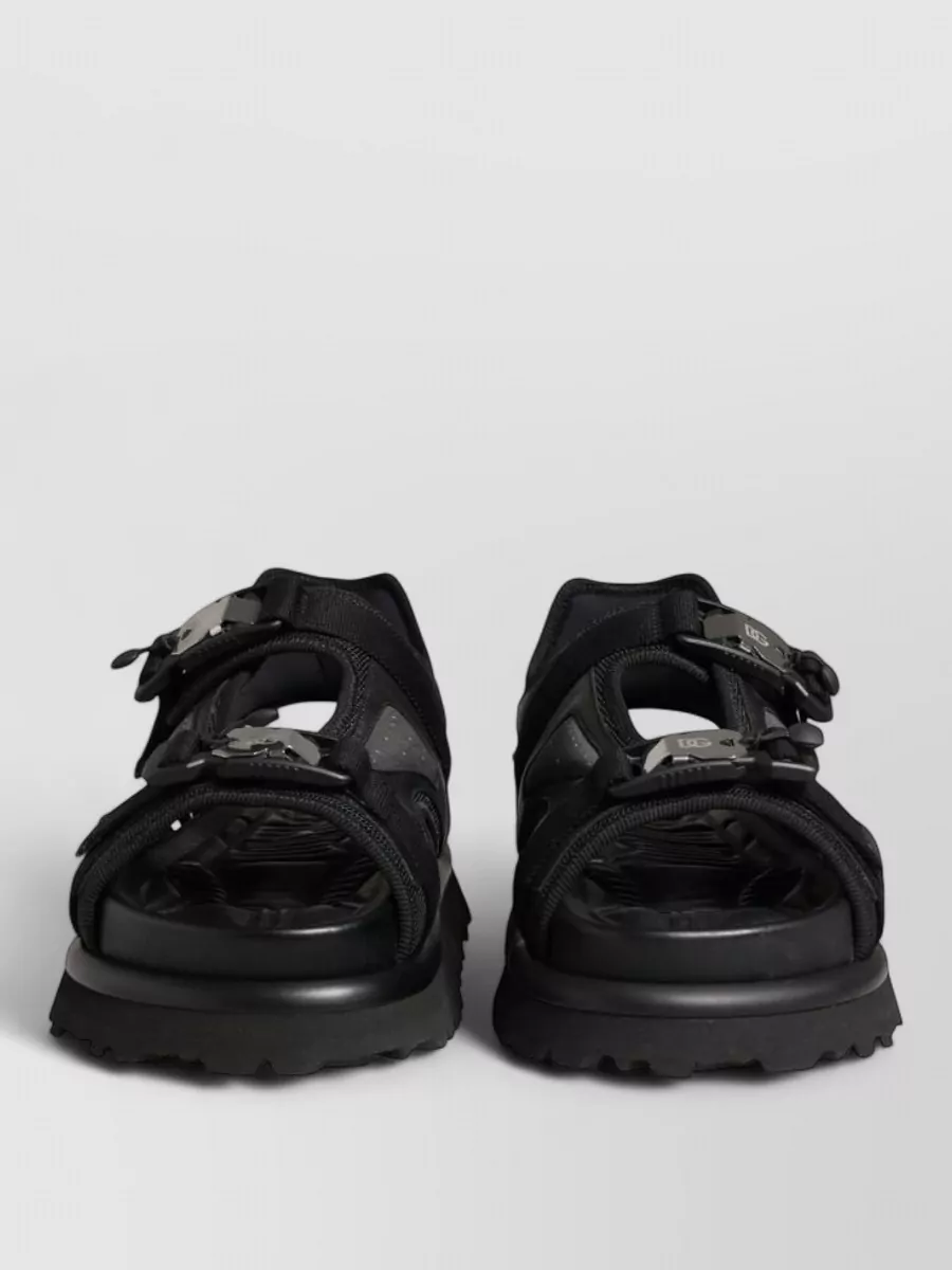 Dolce&Gabbana leather chunky sandals