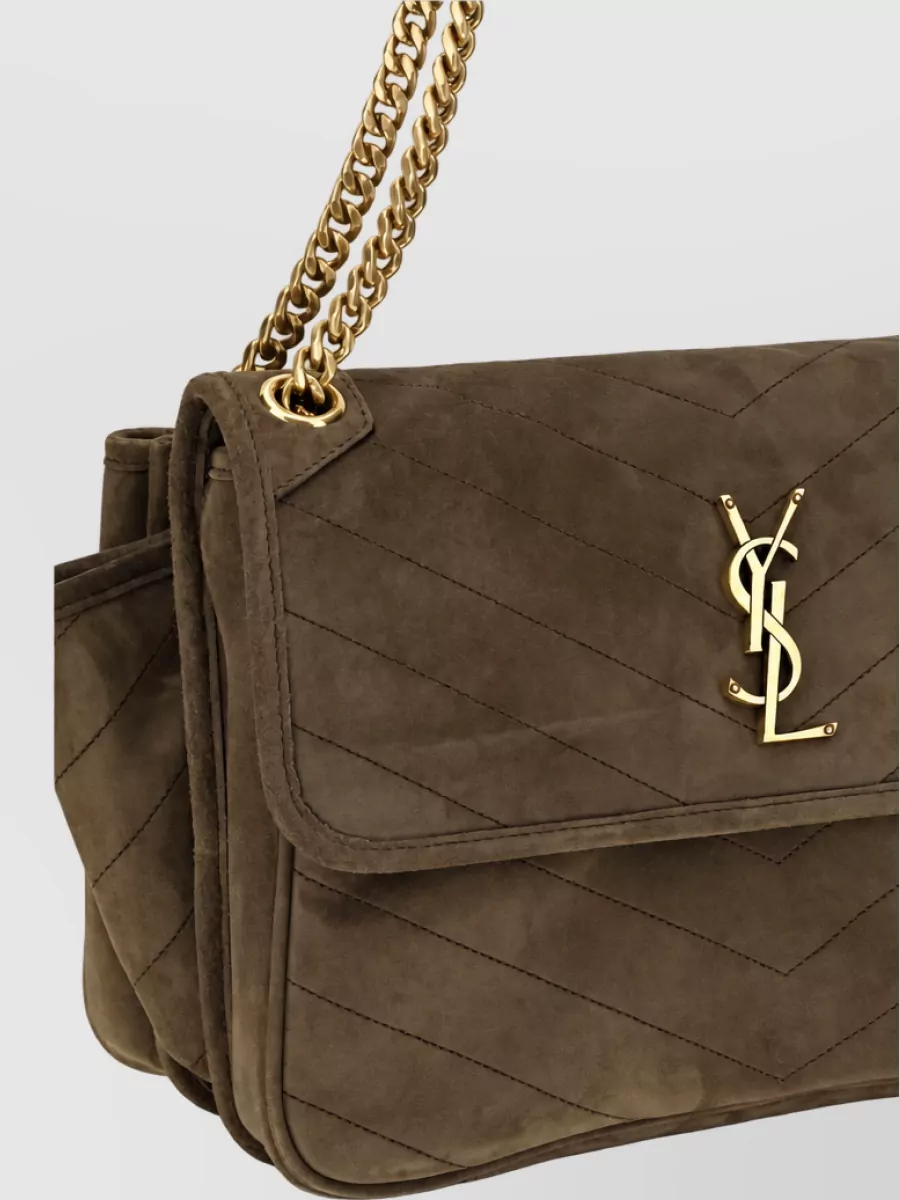 Saint Laurent Leather Clutch Bag