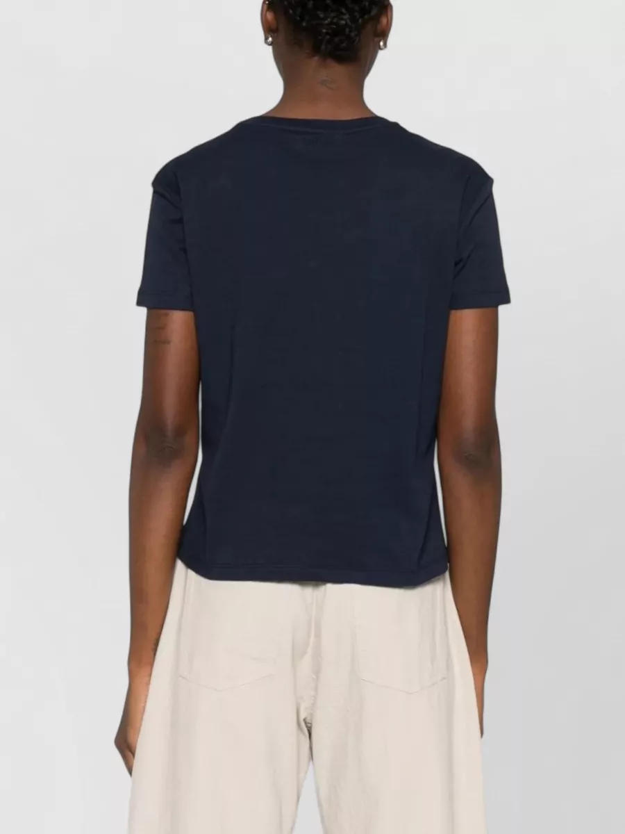 S Max Mara Embroidered Cotton T-Shirt
