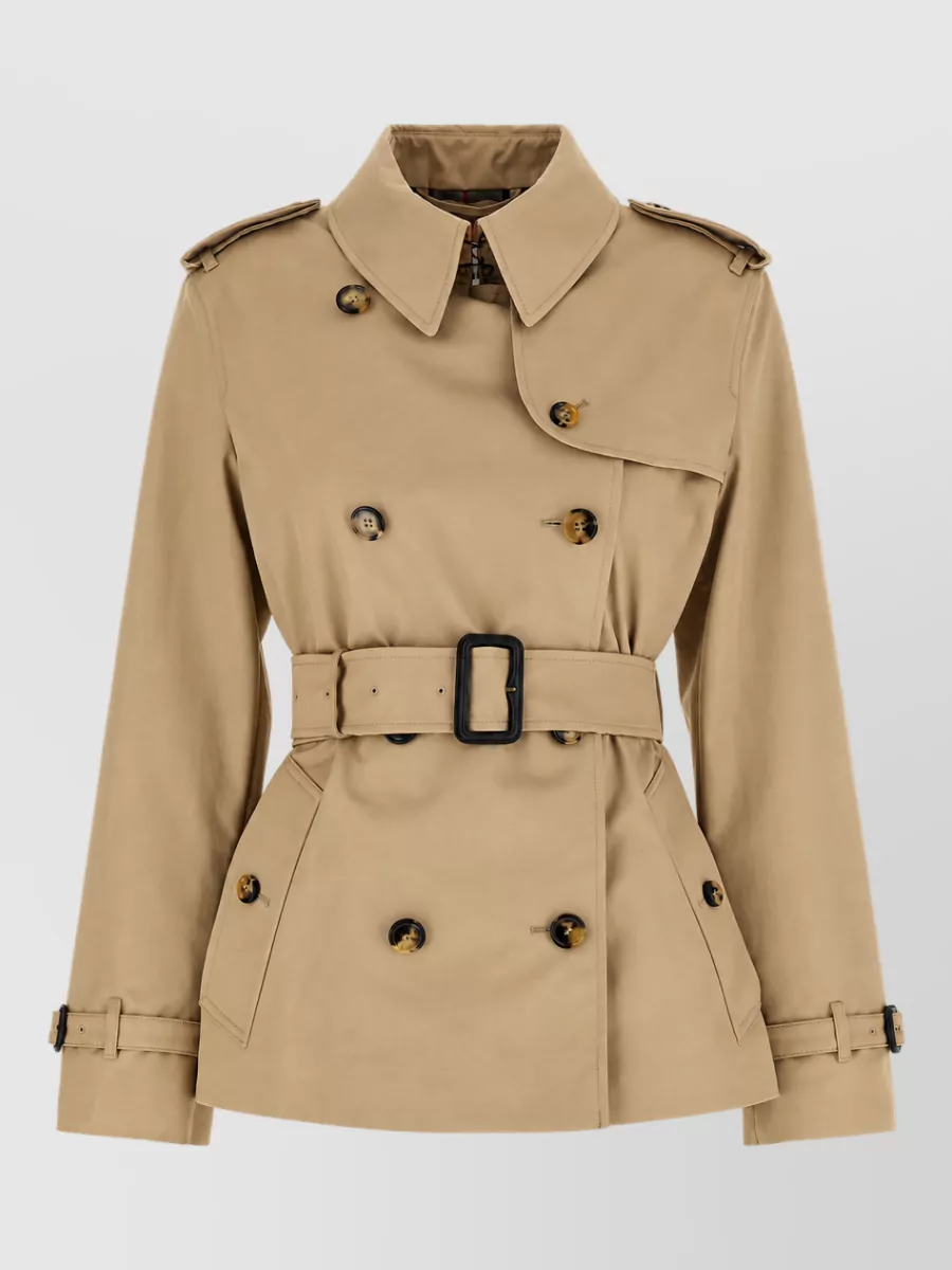 Burberry cotton trench coat