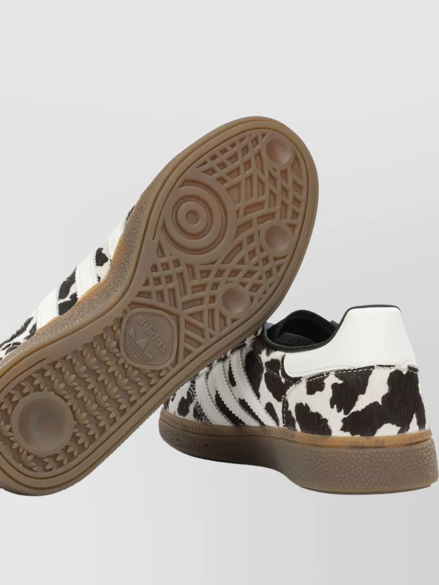 Adidas Originals Leather Cow-Print Low-Top Sneakers