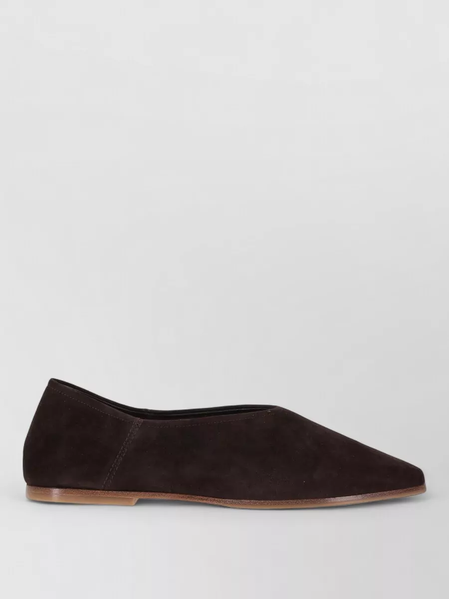 La Rose Suede Loafers