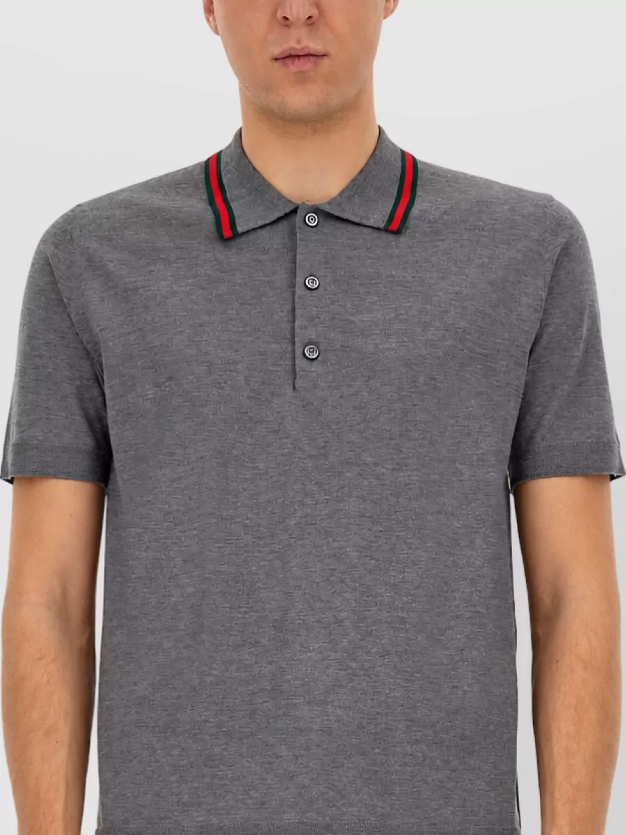 Gucci wool polo shirt
